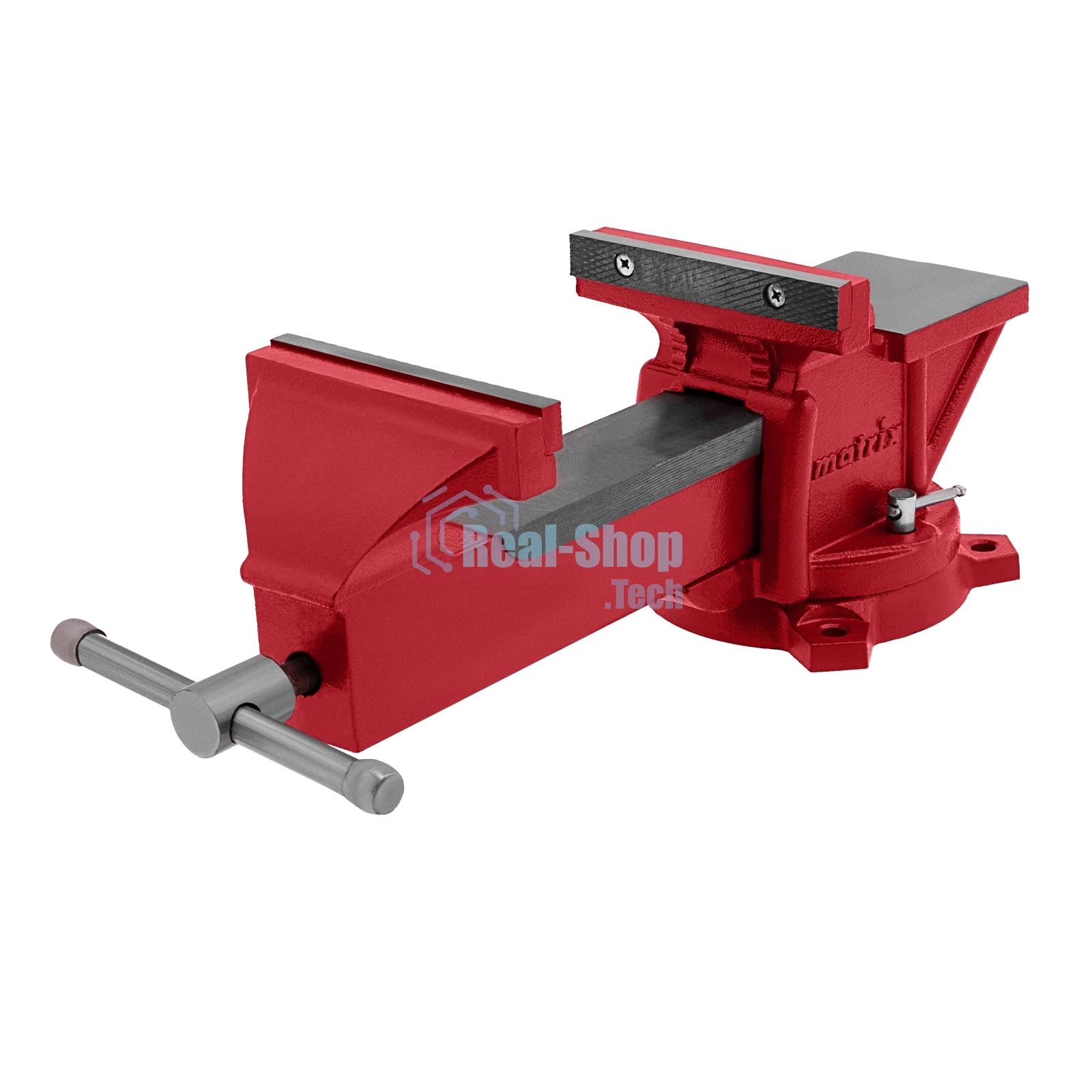 Тиски слесарные Matrix, 150 мм, поворотные, с наковальней