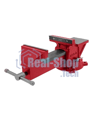 Тиски слесарные Matrix, 150 мм, поворотные, с наковальней