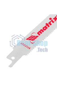 Полотна универсальные Matrix для сабельной пилы S1122VF,200/1,8-2,5 мм, Bimetal, 2шт., PRO