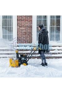 Бензиновая снегоуборочная машина Denzel SB 560 LP, 212cc, эл.старт, фара