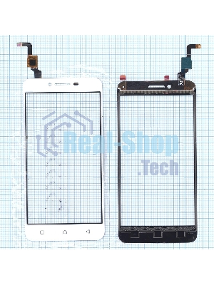 Сенсорное стекло (тачскрин) для Lenovo Vibe K5 Plus (A6020A46) белое