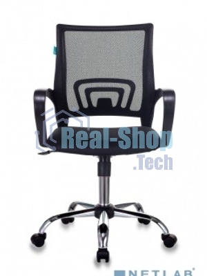 Кресло Бюрократ CH-695N/SL/BLACK черный, сетка, 120 кг, механизм качания