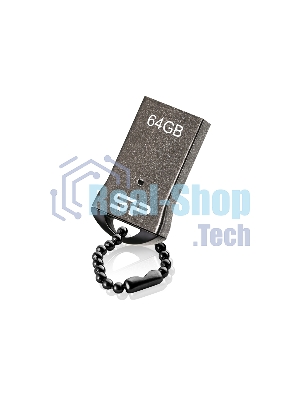 Флешка USB Silicon Power R/W 64Gb Touch T01 SP064GbUF2T01V1K USB 2.0 черный/серебристый