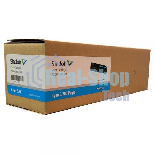 Картридж лазерный голубой для цветных устройств Sindoh P300dn/C300 (6 700 страниц)