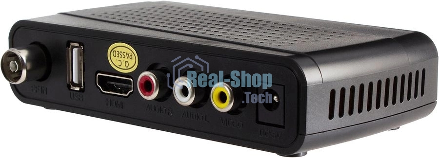 Ресивер DVB-T2 Hyundai H-DVB520 + WiFi-адаптер черный