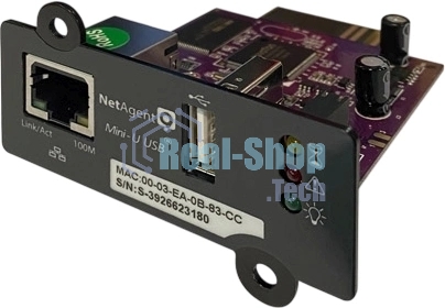 Адаптер SNMP Powercom DS807 10M/100M 1-port Internal NetAgent USB