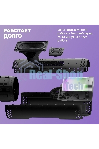 Умная колонка Yandex Стрит Алиса зеленый 30W 2.0 BT/Wi-Fi 10м 3300mAh (YNDX-00030GRN)