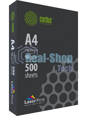 Бумага Cactus CS-LPA490500 A4/90г/м2/500л./белый для лазерной печати