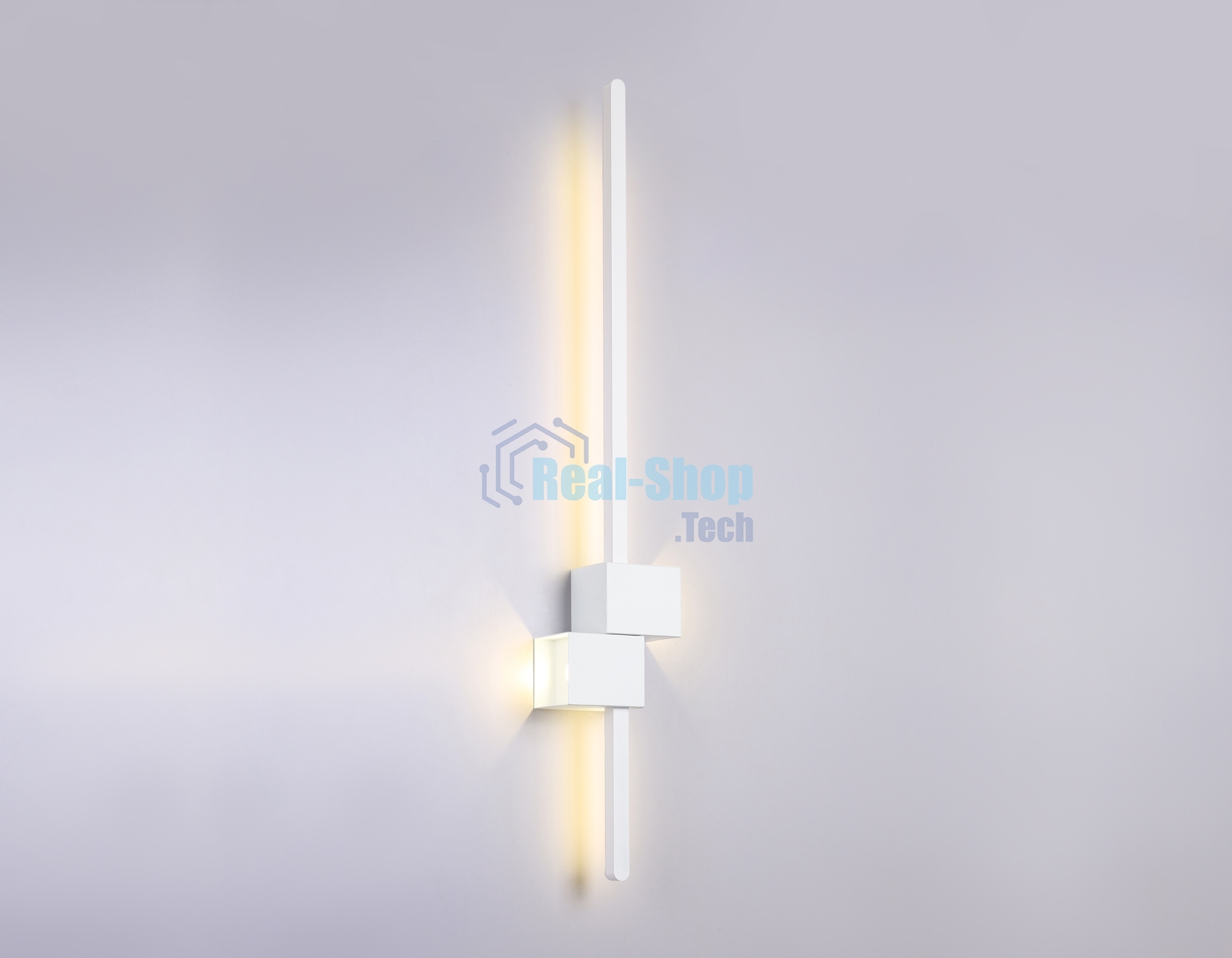 Светильник Ambrella light FL5212 SWH белый песок LED 4200K 21W 922*150*80