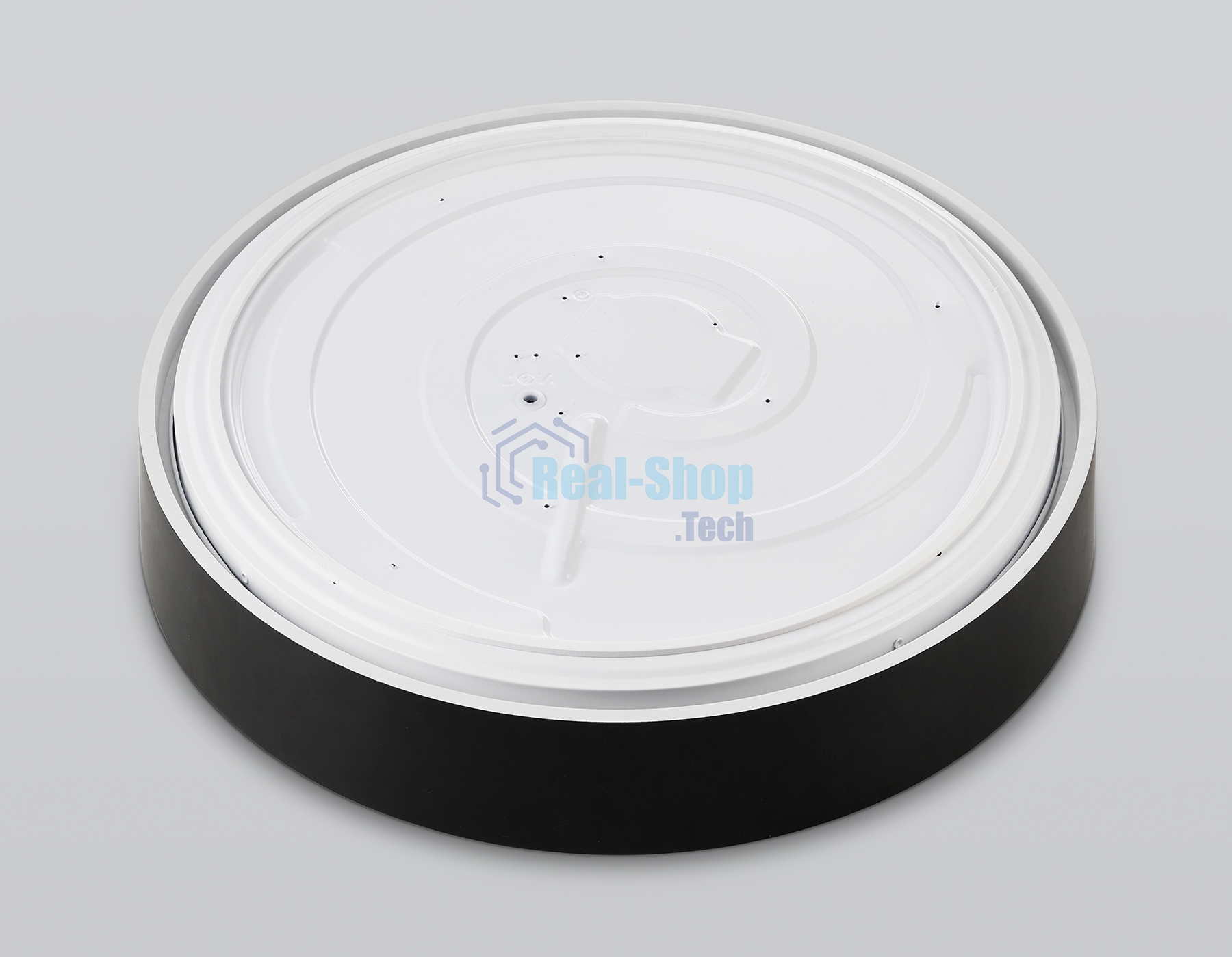 Потолочный светодиодный светильник Ambrella light FZ1360 BK черный IP20 40W 3000-6500K 390*80 (ПДУ ИК)