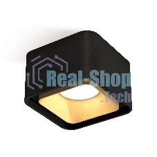 Светильник Ambrella Light XS7833004 SBK/SGD черный песок/золото песок MR16 GU5.3 (C7833, N7704)
