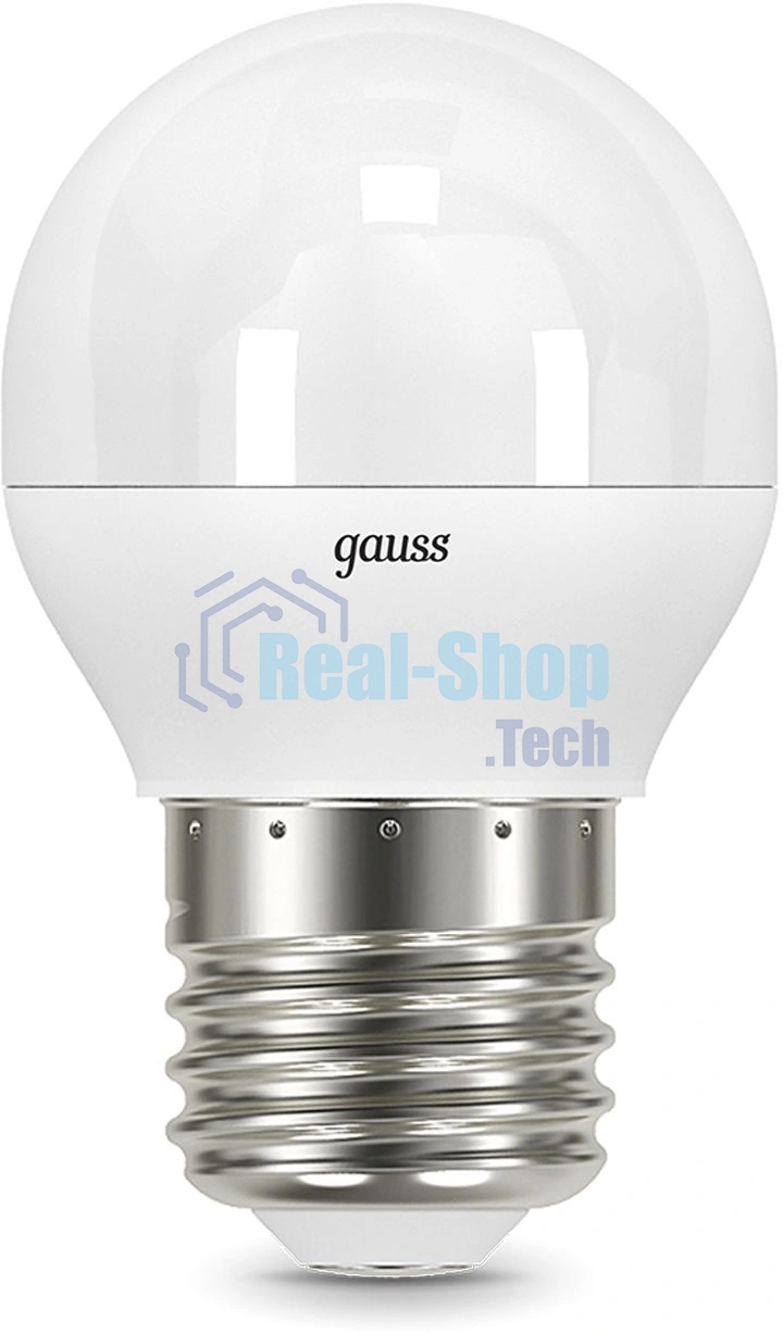 Лампа светодиодная Gauss LED Globe 7Вт E27 4100К step diммable (диммир.)