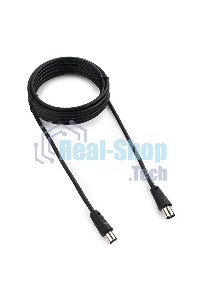 Кабель телевизионный Cablexpert, CCV-515-3M, Coaxial M/F, 3м