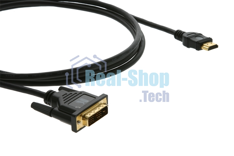 Кабель Kramer C-HM/DM-6 HDMI-DVI (Вилка - Вилка), 1,8 м