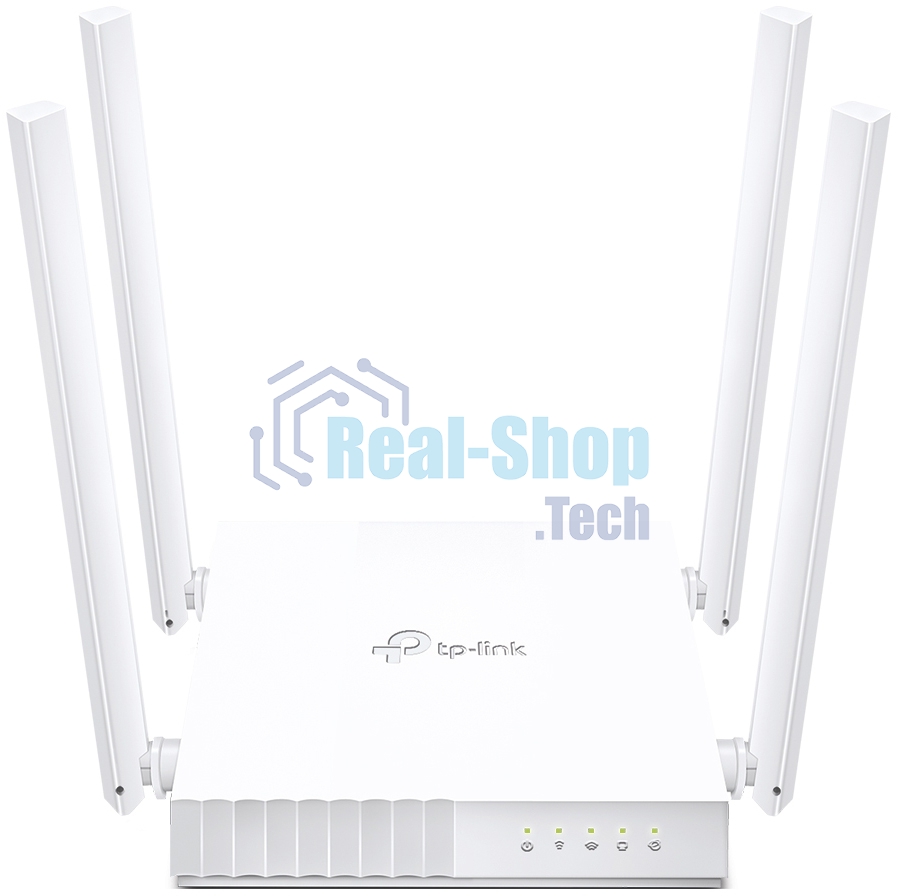 Роутер беспроводной TP-Link Archer C24 AC750 10/100BASE-TX белый