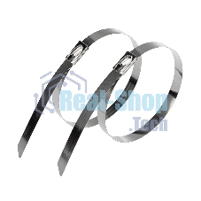 Хомут-стяжка стальная Rexant 300x7,9 мм, упаковка 10 шт.