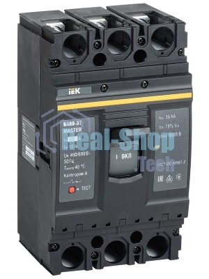 Выключатель автоматический 3п 320А 35кА ВА88-37 MASTER IEK SVA40-3-0320-02