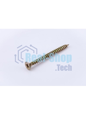 Саморез универсальный 4.0х40 желт. цинк (уп. 200 шт) коробка СТРОЙМЕТИЗ UTORM2140675