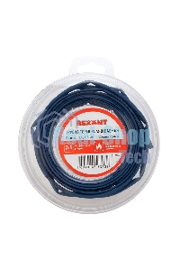 Трубка термоусаживаемая Rexant 3.0/1.5мм синяя. ролик 2.44м