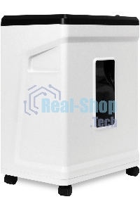 Шредер ГЕЛЕОС УМ26-4, (DIN P-4), фрагмент 3,9х35мм, 14-17 лист (70г/м2), CD/пл.карты/скрепки/скобы, 26 литров