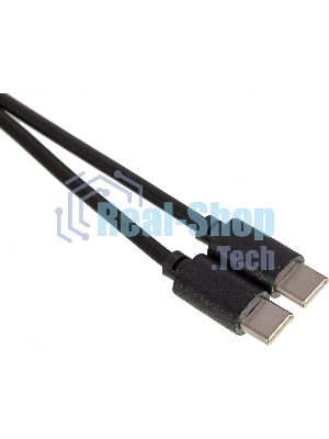 Кабель USB Type-C (m)-USB Type-C (m) 1м черный