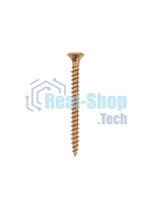 Саморез универсальный Kranz 3х35, желтый цинк, пакет (800 шт/уп)