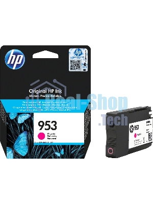 Картридж струйный HP 953 F6U13AE пурпурный для HP OJP 8710/8715/8720/8730/8210/8725 (700 стр.)