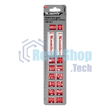 Полотна универсальные Matrix для сабельной пилы S1122VF,200/1,8-2,5 мм, Bimetal, 2шт., PRO