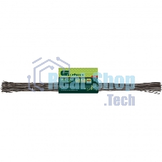 Проволока стальная в прутках Сибртех 400мм/100шт, вязальная, термообработанная 0,9 мм