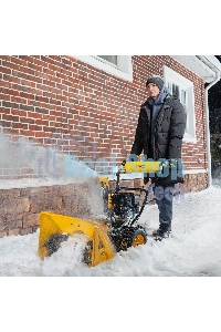 Бензиновая снегоуборочная машина Denzel SB 560 LP, 212cc, эл.старт, фара