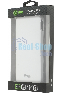 Портативный аккумулятор Cactus CS-PBFSKT-10000 10000mAh 2.1A 2xUSB белый