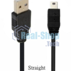 Кабель USB Type A на Mini USB прямой 1,5 м