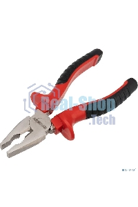 Плоскогубцы комбинированные Rexant 160 мм никелированные, двухкомпонентные рукоятки