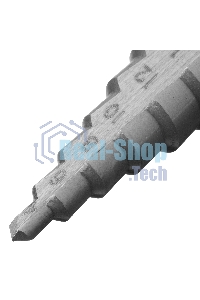 Сверло ступенчатое по металлу Сибртех 4-6-8-10-12-14-16-18-20 мм, 4241