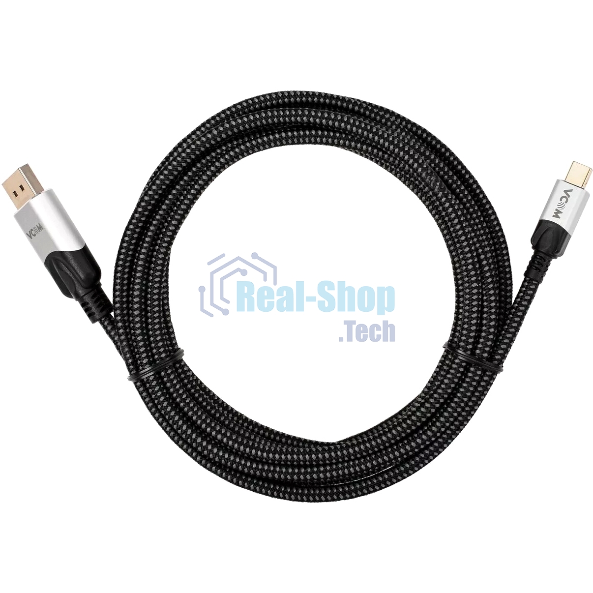 Кабель-переходник Mini DisplayPort M -> DisplayPort M 1.4V 3 м VCOM