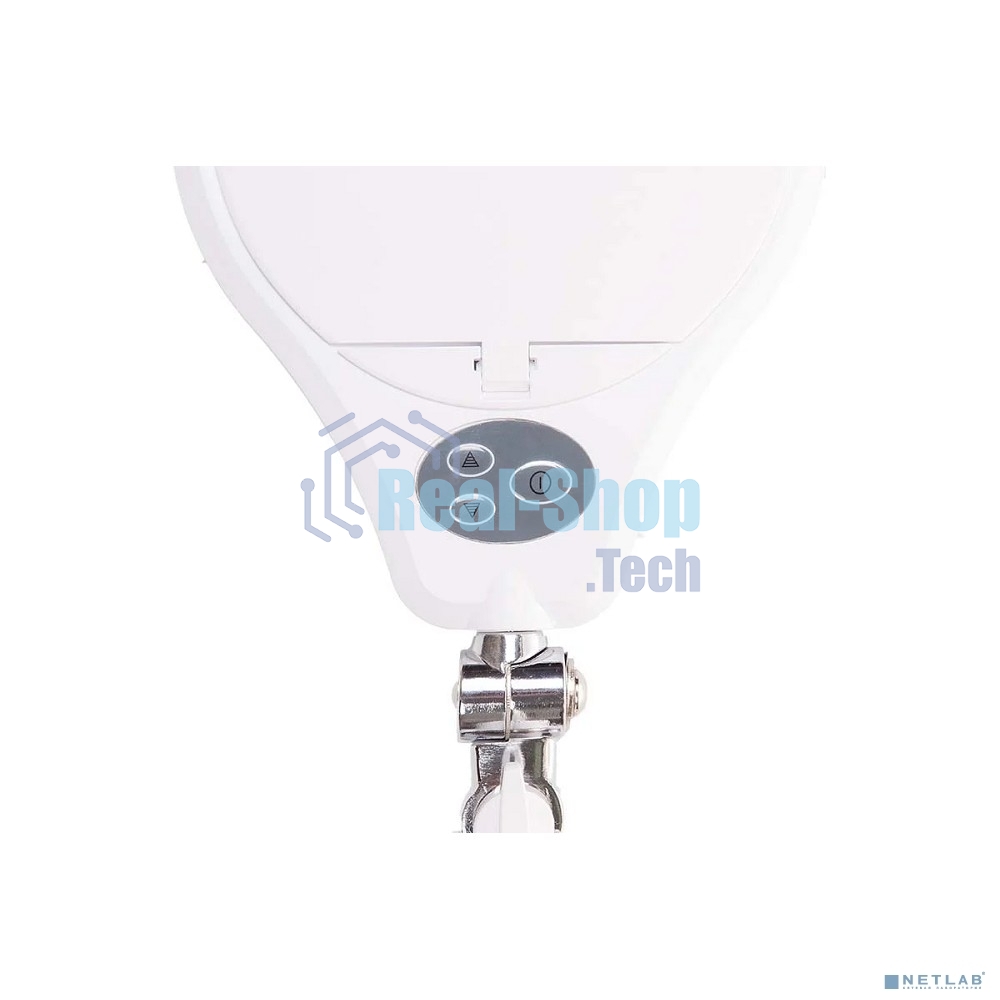 Лупа на струбцине Rexant, круглая, 5D, с подсветкой 72 SMD, сенсорный регулятор яркости, белая