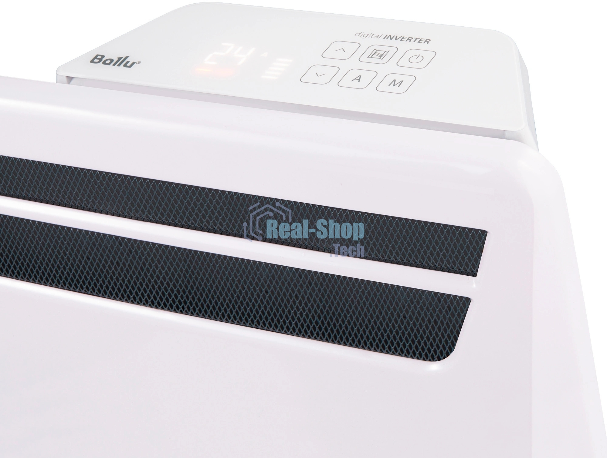 Конвектор электрический Ballu Evolution Digital Inverter BEC/EVI4-2500 белый, 2500 Вт, 30 м2, дисплей, WiFi
