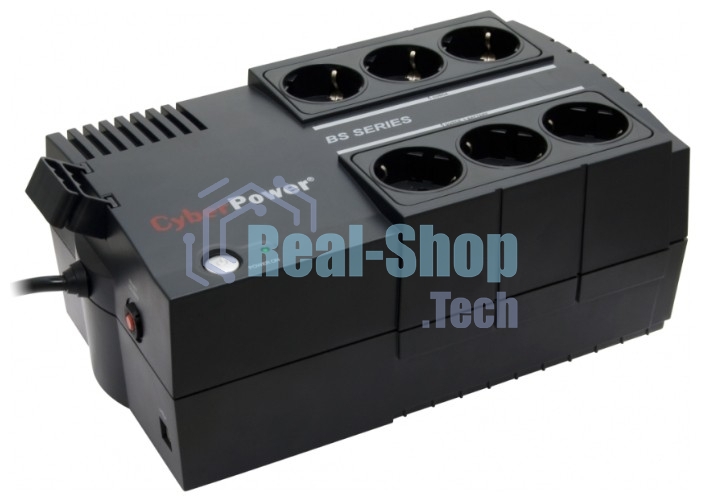 Источник бесперебойного питания CyberPower BS650E черный 650VA