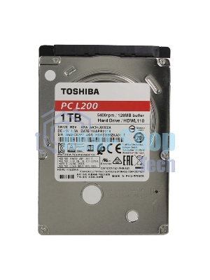 Жесткий диск Toshiba HDD 1Tb L200 Slim (7мм) 2,5