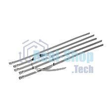 Хомут-стяжка стальная Rexant 300x7,9 мм, упаковка 10 шт.
