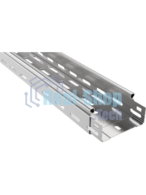 Лоток листовой перфорированный 100х50 L3000 сталь 0.7мм ИЭК CLP10-050-100-3
