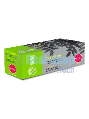 Картридж лазерный Cactus CS-TK5140Y желтый (5000 стр.) для Kyocera Mita M6030cdn/M6530cdn/P6130cdn Ecosys