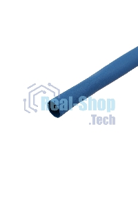 Трубка термоусаживаемая Rexant 3.0/1.5мм синяя. ролик 2.44м