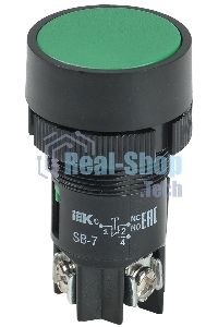 Кнопка SB-7 Пуск зел. ИЭК BBT40-SB7-K06