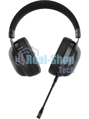 Гарнитура Acer AHW122 чёрный, проводная, USB, подсветка