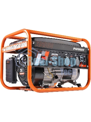 Электрогенератор бензиновый Patriot GRS 3500E, 2.5 кВт, 70 дб, 42 кг