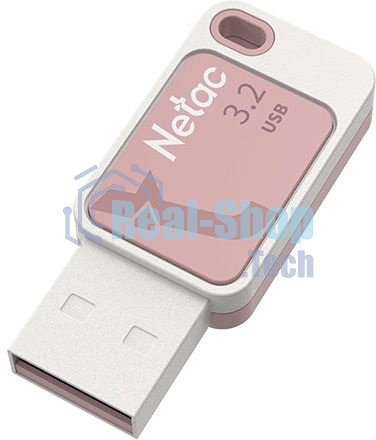Флешка USB Netac 64Gb UA31 NT03UA31N-064G-20PK USB 2.0, розовый