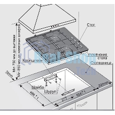 Газовая варочная панель Gefest СГ СВН 2230 К3