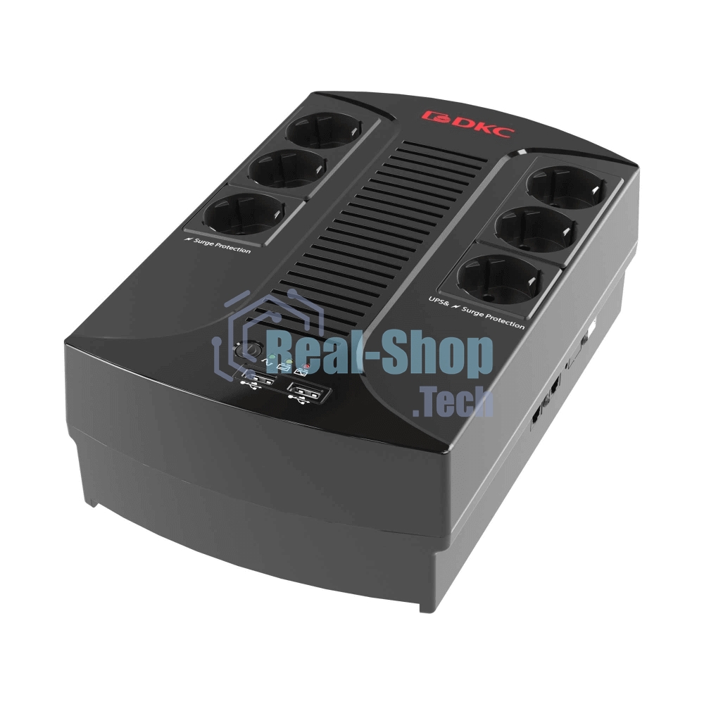 Источник бесперебойного питания DKC INFOPDU600 / 600 ВА / 360 Вт / 6 x CEE 7 (евророзетка)