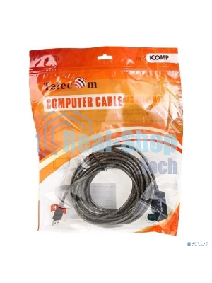 Кабель USB2.0-repeater, удлинительный активный Am-->Af 10м, Telecom